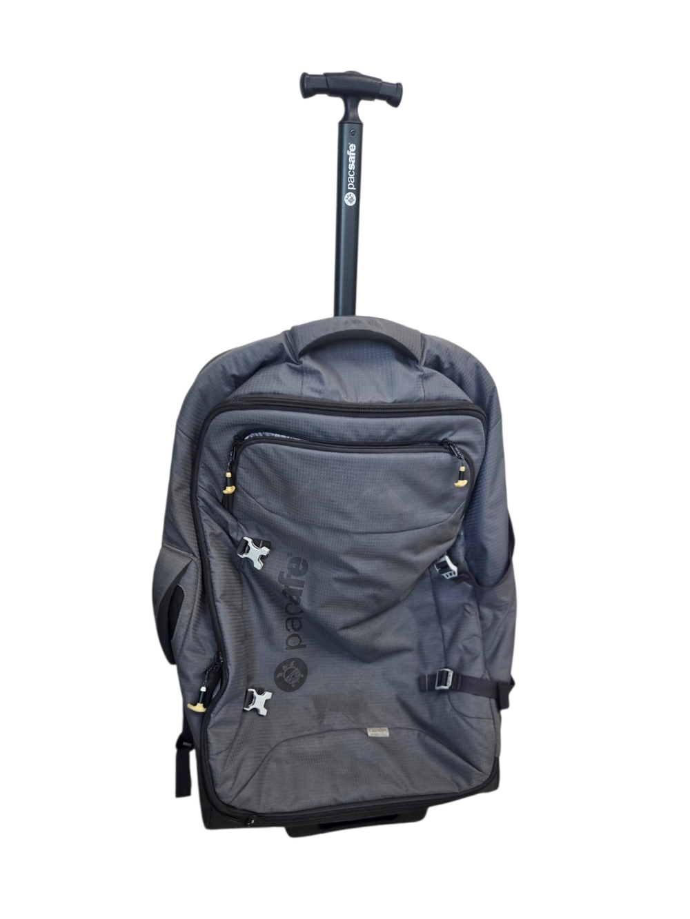 PacSafe Grey Rolling Travel Backpack - Trolley Bag
